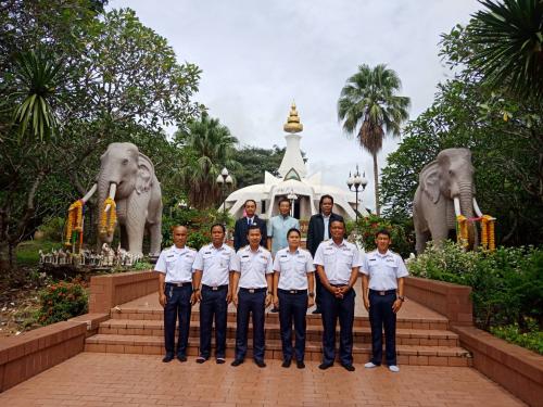 ร่วมพิธีลงนามในบันทึกข้อตกลงการส่งมอบ-รับมอบ ทรัพย์สินโครงการก่อสร้างสนามกีฬาเทศบาลหัวนา