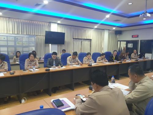 ประชุมเตรียมการจัดงานแข่งขันกีฬาเมืองลุ่มภูสัมพันธ์ ประจำปี 2563